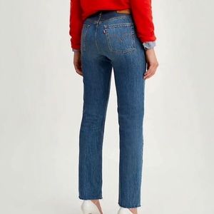 Levi's 501 High Rise Button Fly Jeans